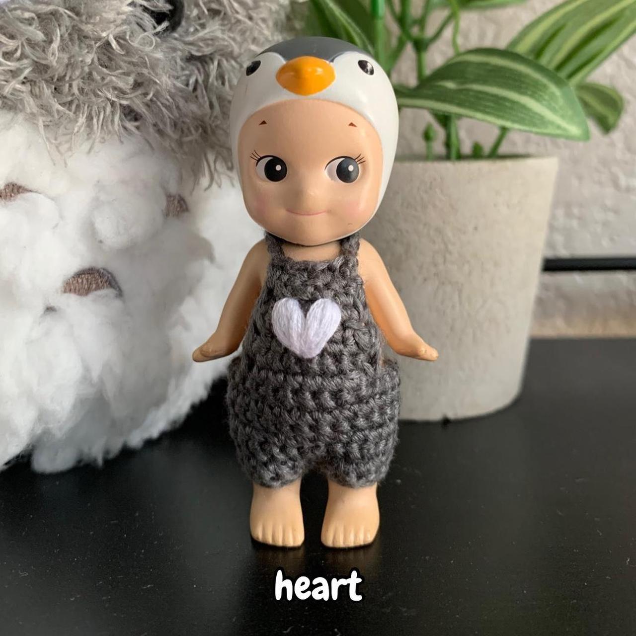 sonny angel custom crochet overalls!! price:... - Depop