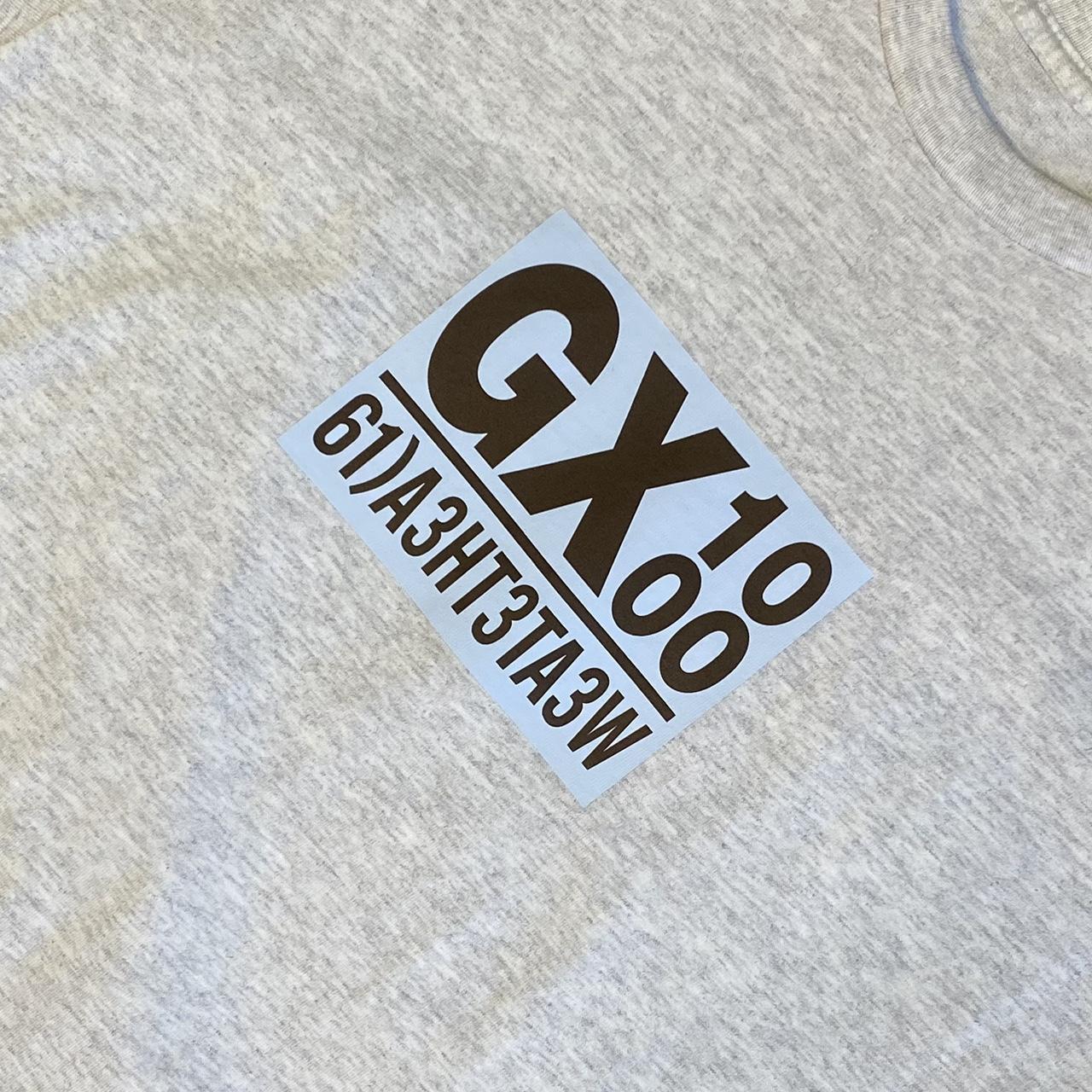 GX1000 Logo Tee - Ash Grey - Medium - Depop