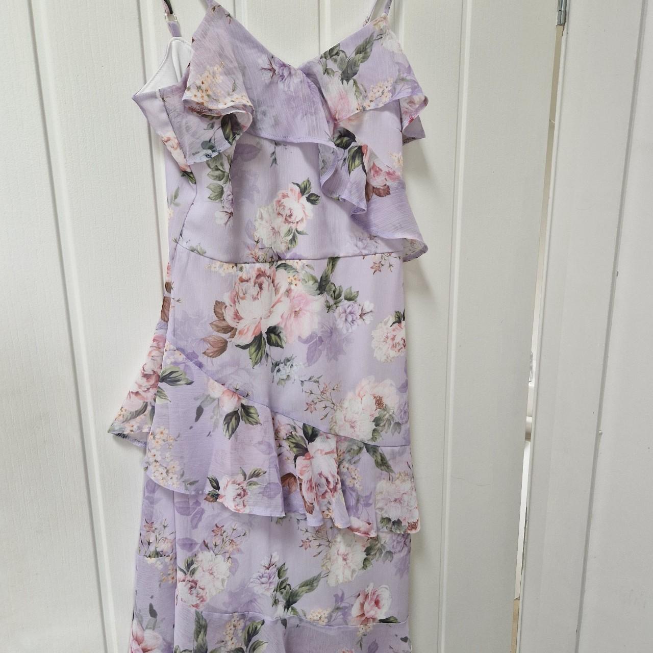 Sistaglam top lilac dress