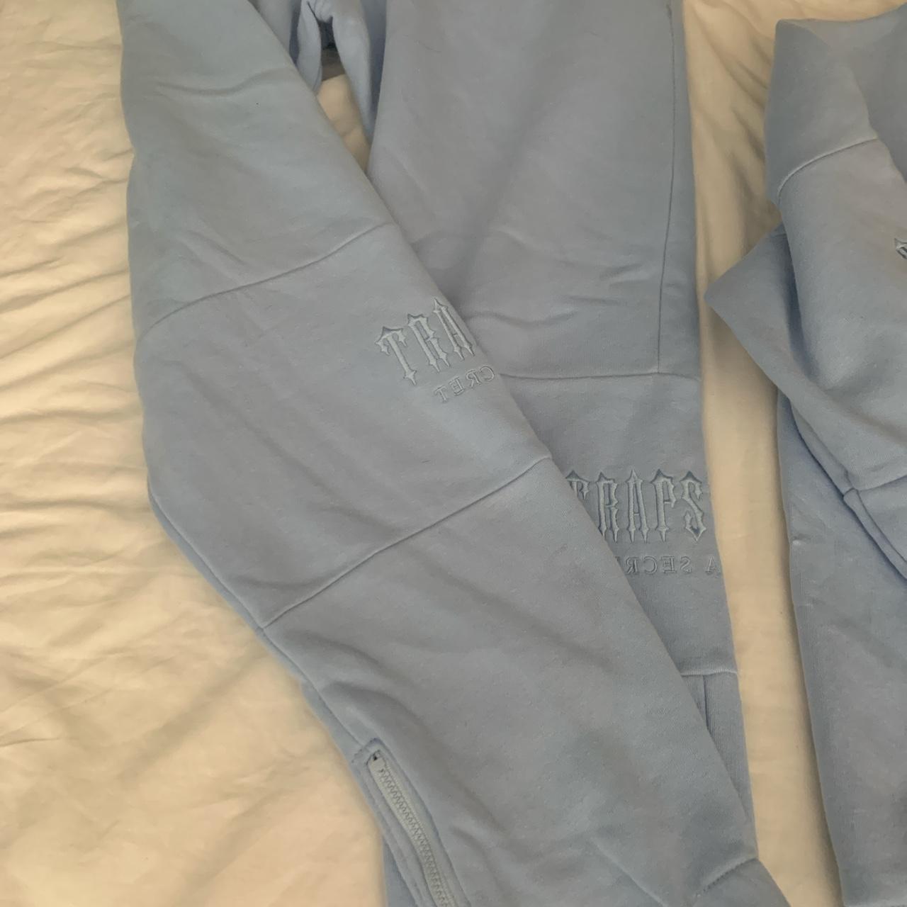 Trapstar ice blue tracksuit Worn a couple of... - Depop