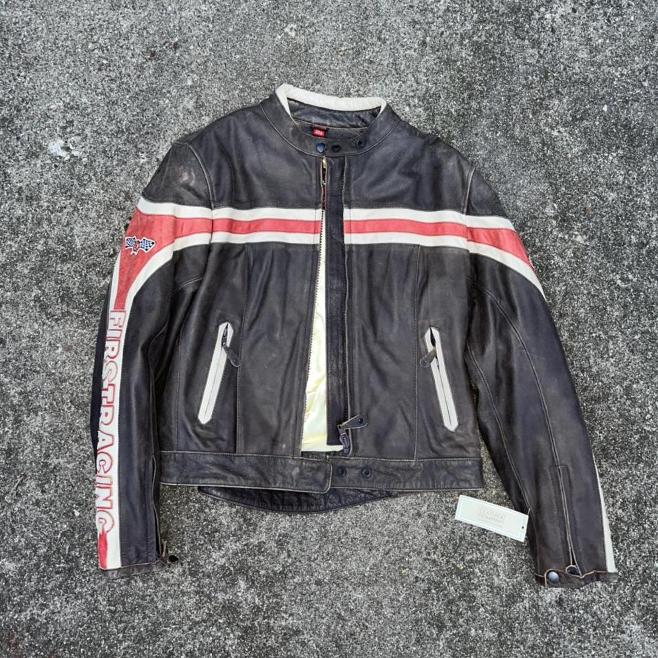 First racing hotsell leather jacket