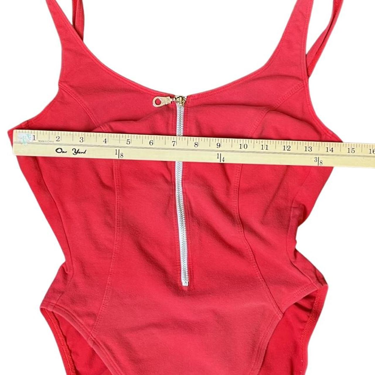 Vintage La Blanca red one piece swimsuit With front... Depop