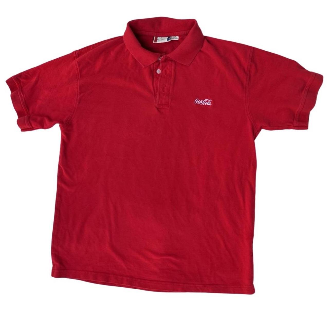 vintage coca cola polo shirt