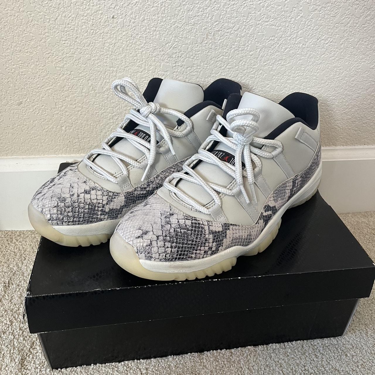 jordan 11 snake skin high