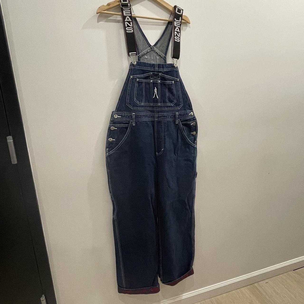 Shops Vintage vintage FUBU Overalls suspenders.￼ Sz. L