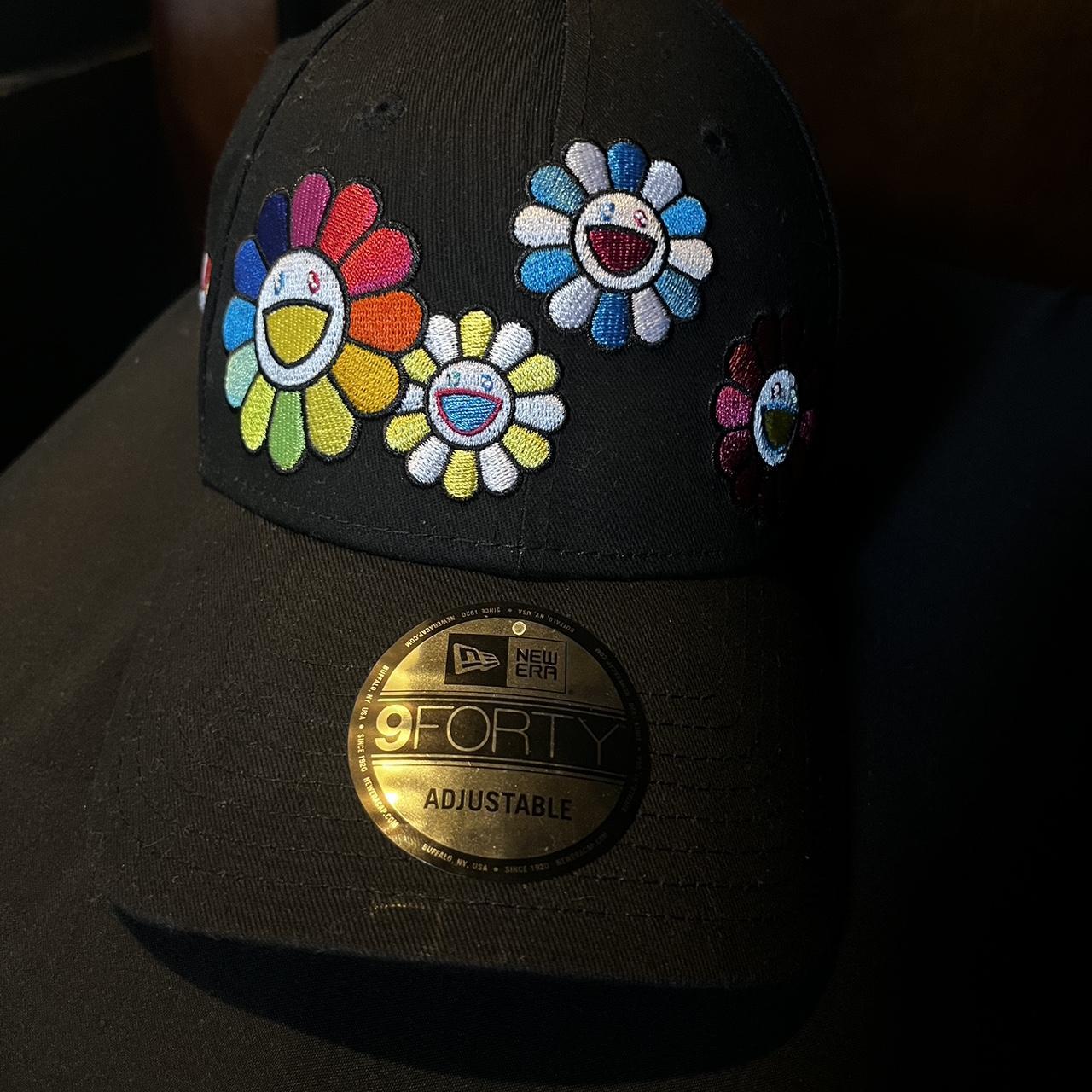 NEW ERA MURAKAMI MULTI FLOWER LOGO FITTED CAP