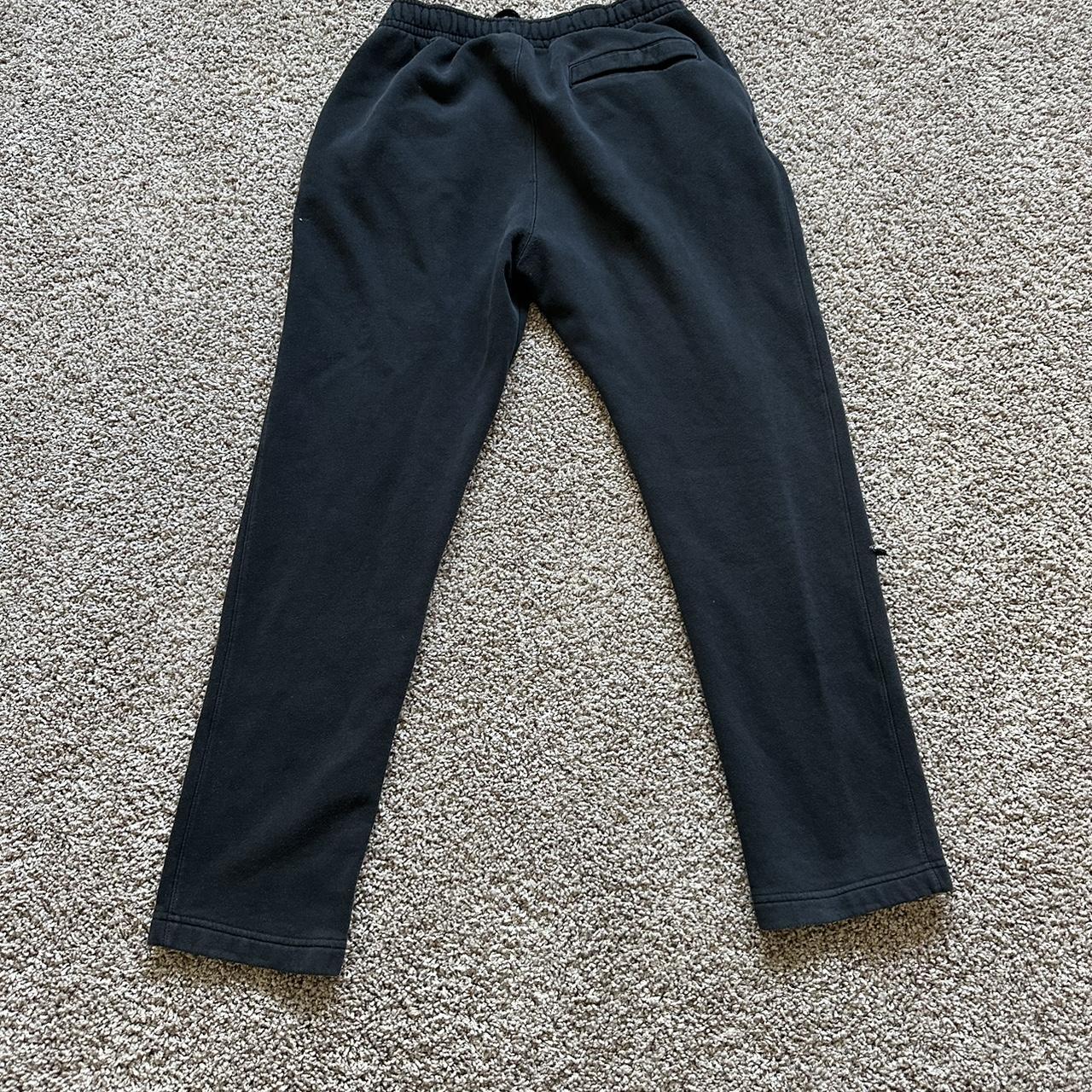 black vintage nike sweats size xs or xxs messages - Depop