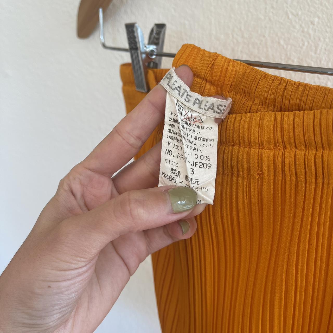Issey Miyake Women's Orange Trousers (3)