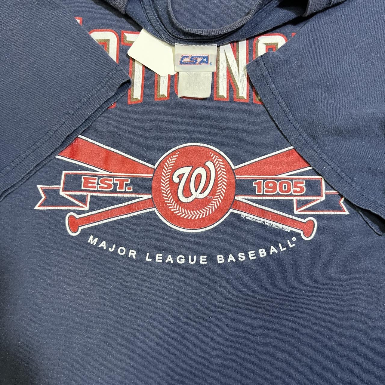 🔥🔥🔥 Vintage Y2K Washington Nationals warmup Jersey … - Depop