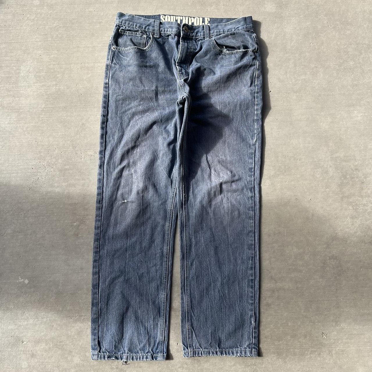 Grunge Baggy Early 2000s Southpole... - Depop