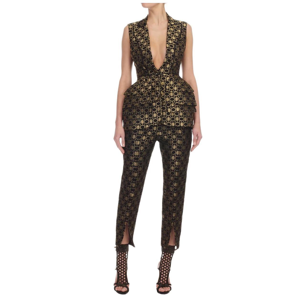 alexander mcqueen black gold