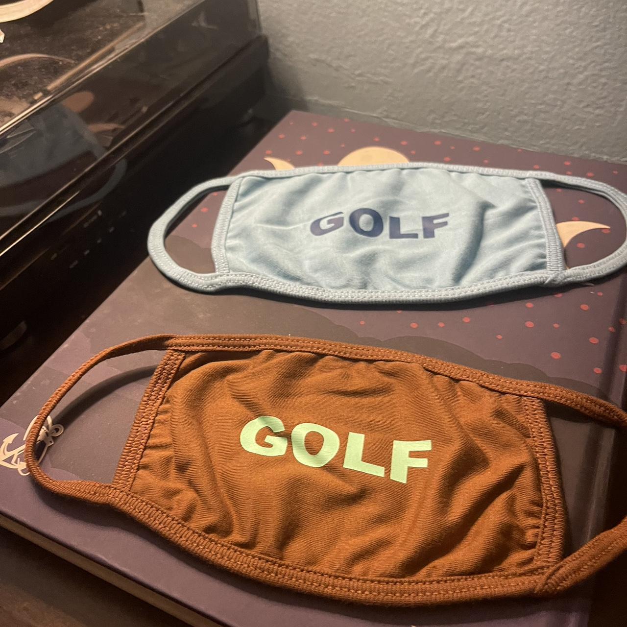 GOLF WANG BLUE + BROWN BUNDLE MASKS 10/10... Depop