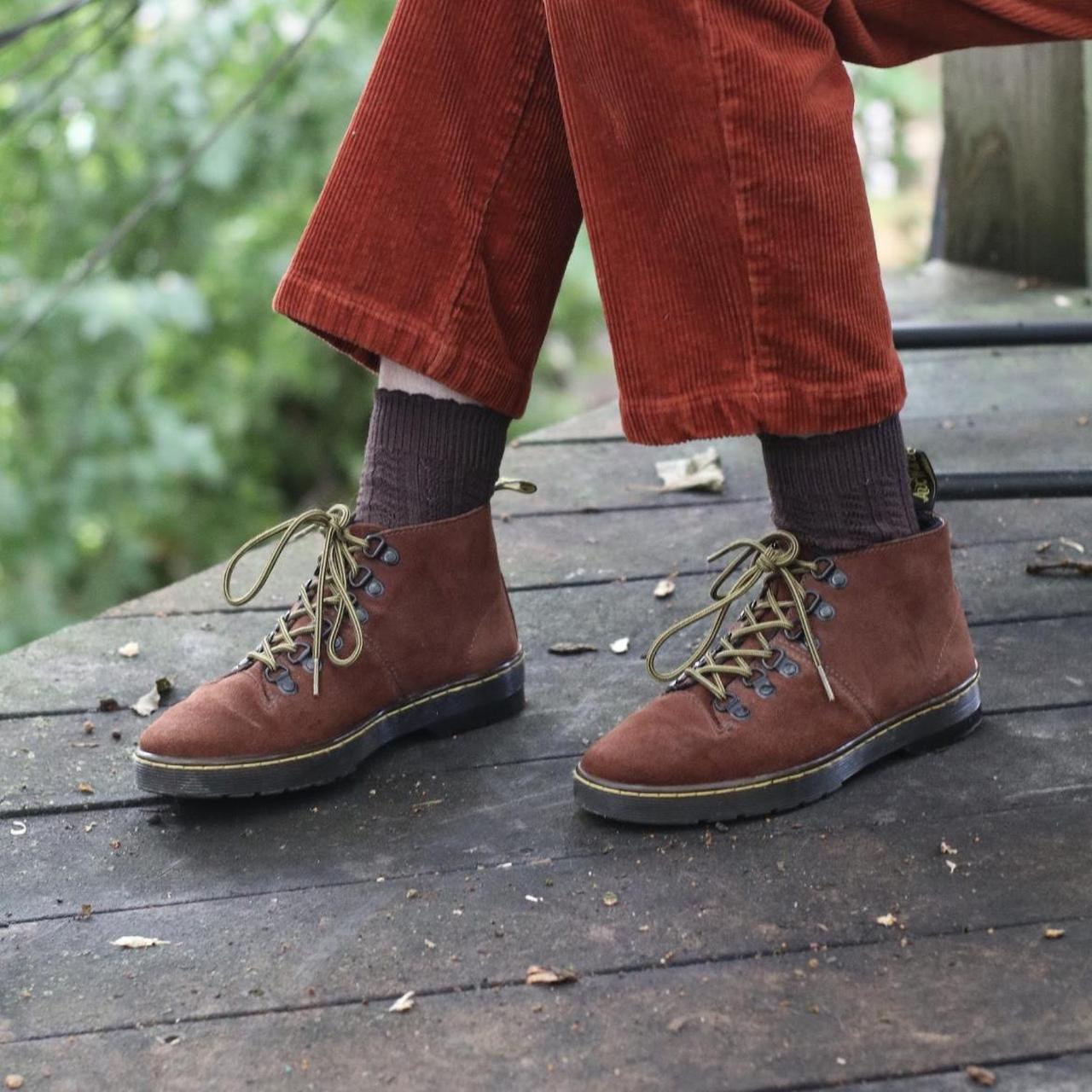 Dr Marten Lahava Boots in brown suede 8 US L The. Depop