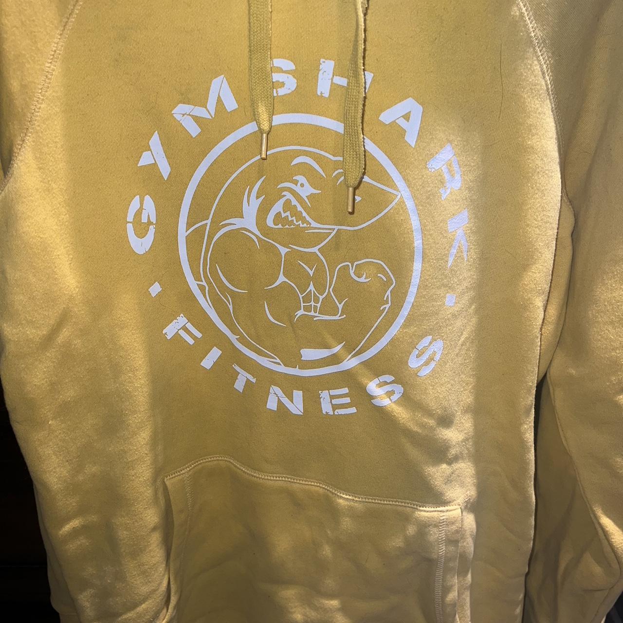 Yellow cheap gymshark hoodie