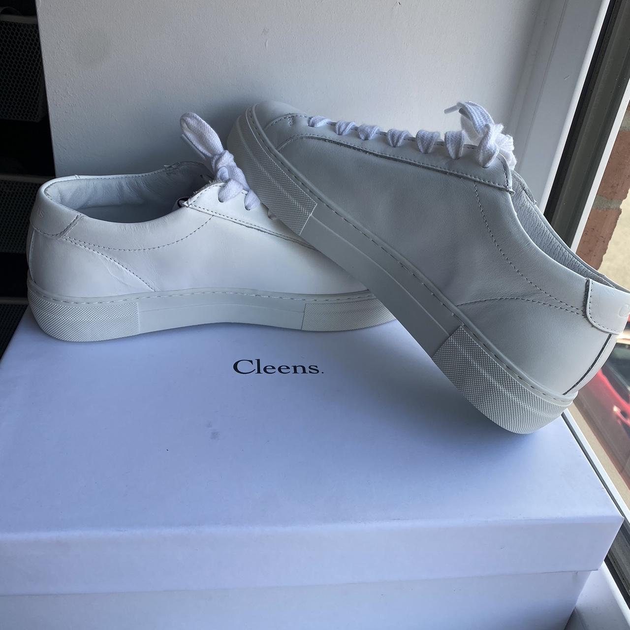 Cleens - All white trainers *Brand New* - Depop