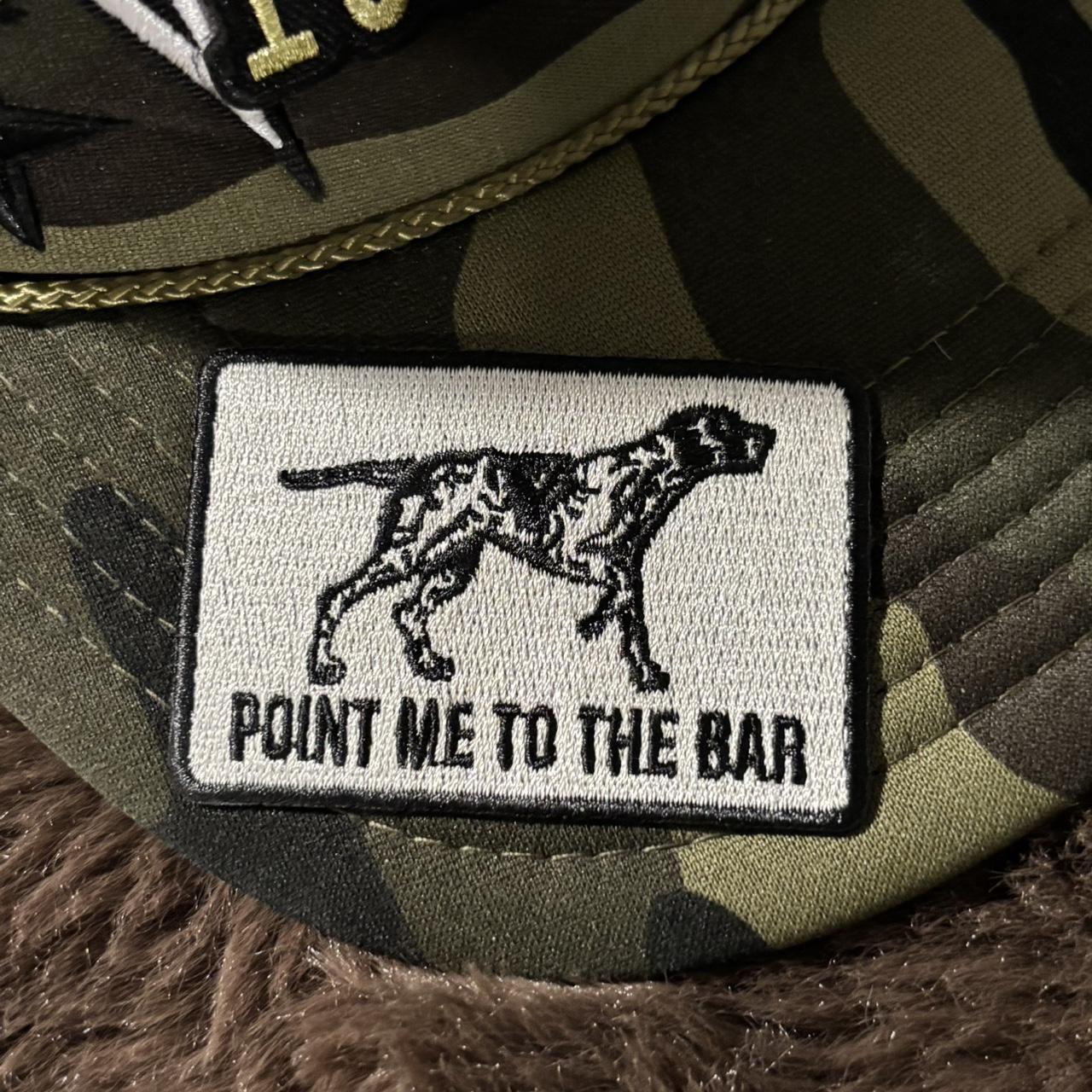 Women's Hat - Green/Multi – Camo patchwork trucke… - image 2