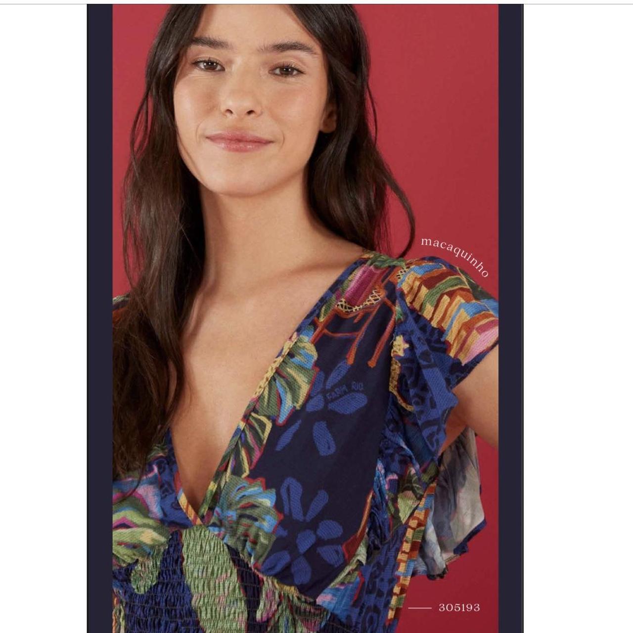 Farm Rio Women's Multi Playsuitromper Depop