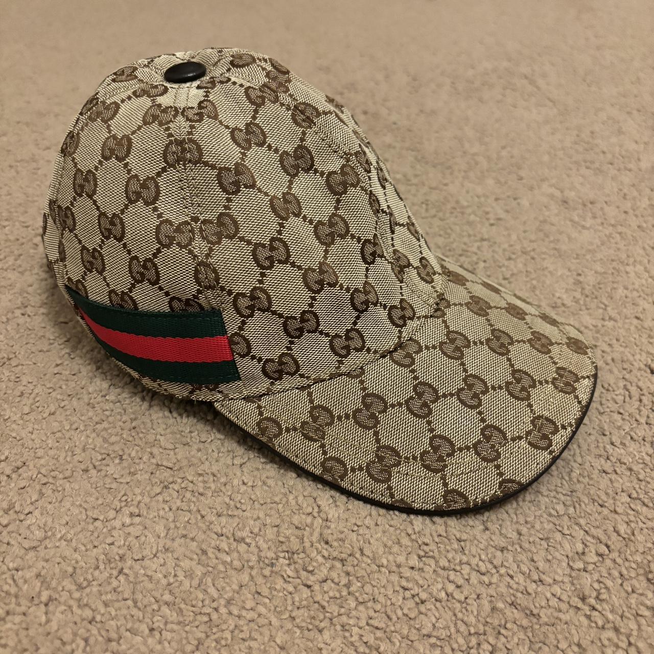 Gucci cap Size :M Label has been cut short but is... - Depop