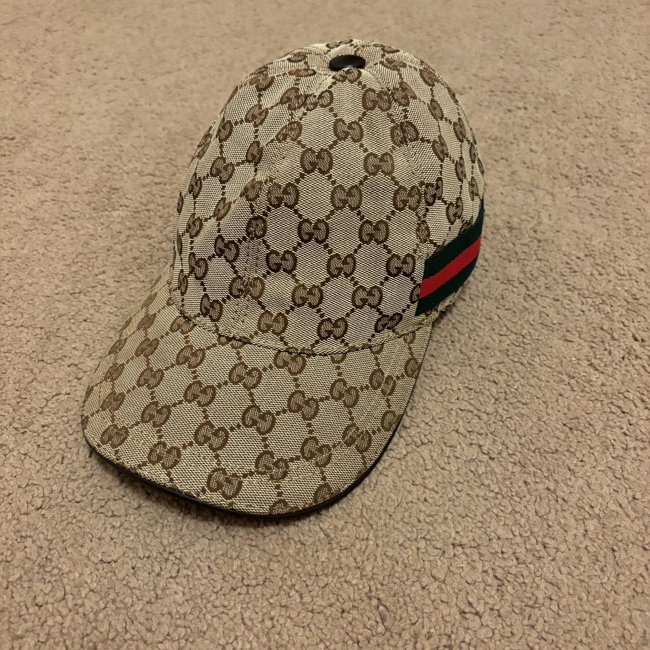 Gucci cap Size :M Label has been cut short but is... - Depop