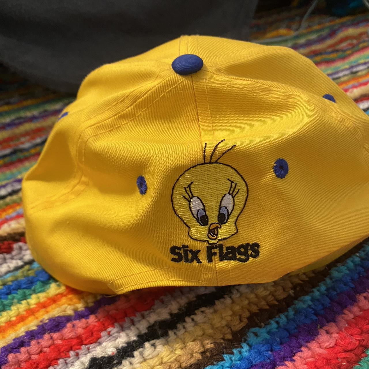 Men's Yellow and Blue Hat | Depop