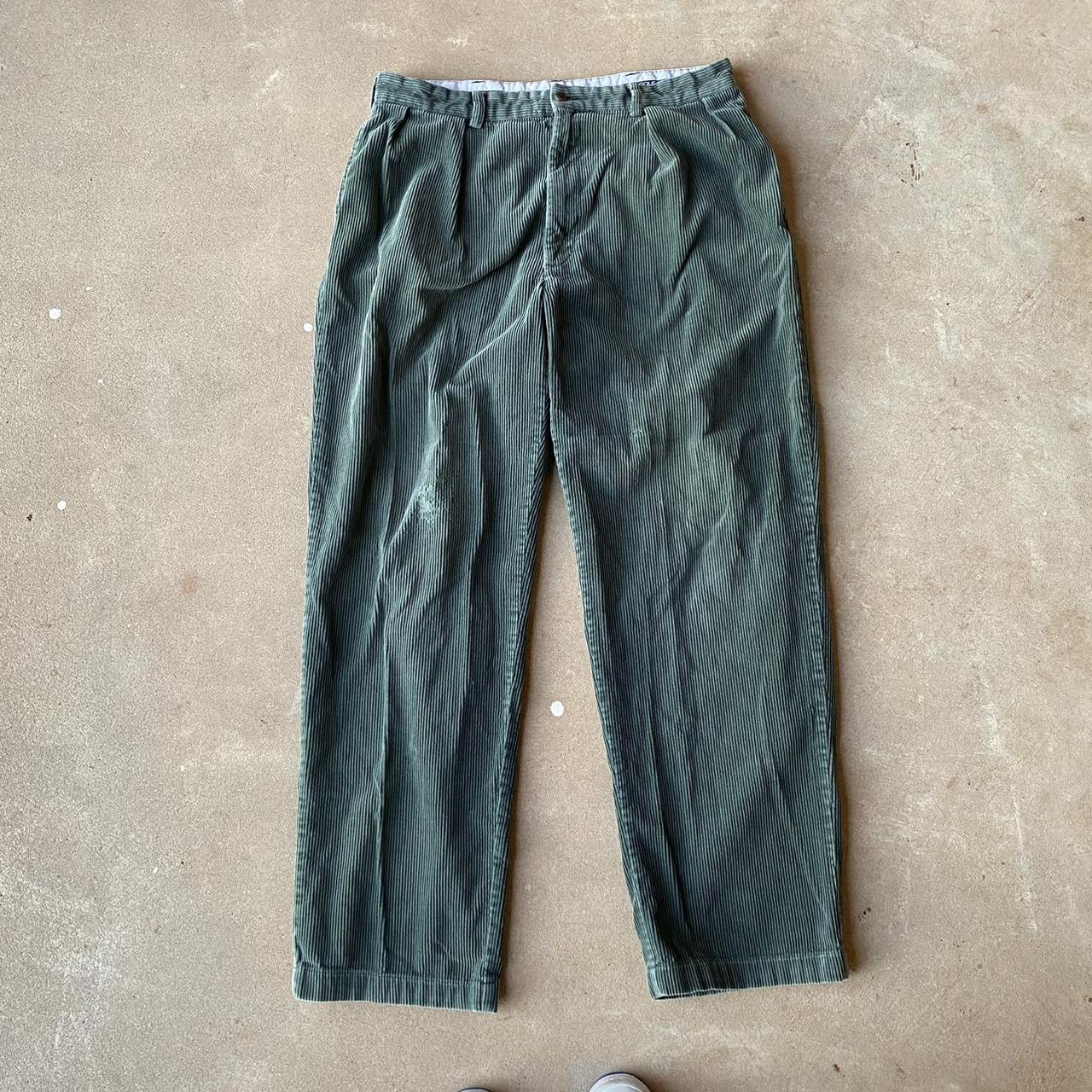 Vintage polo golf corduroy pants good baggy pant... - Depop