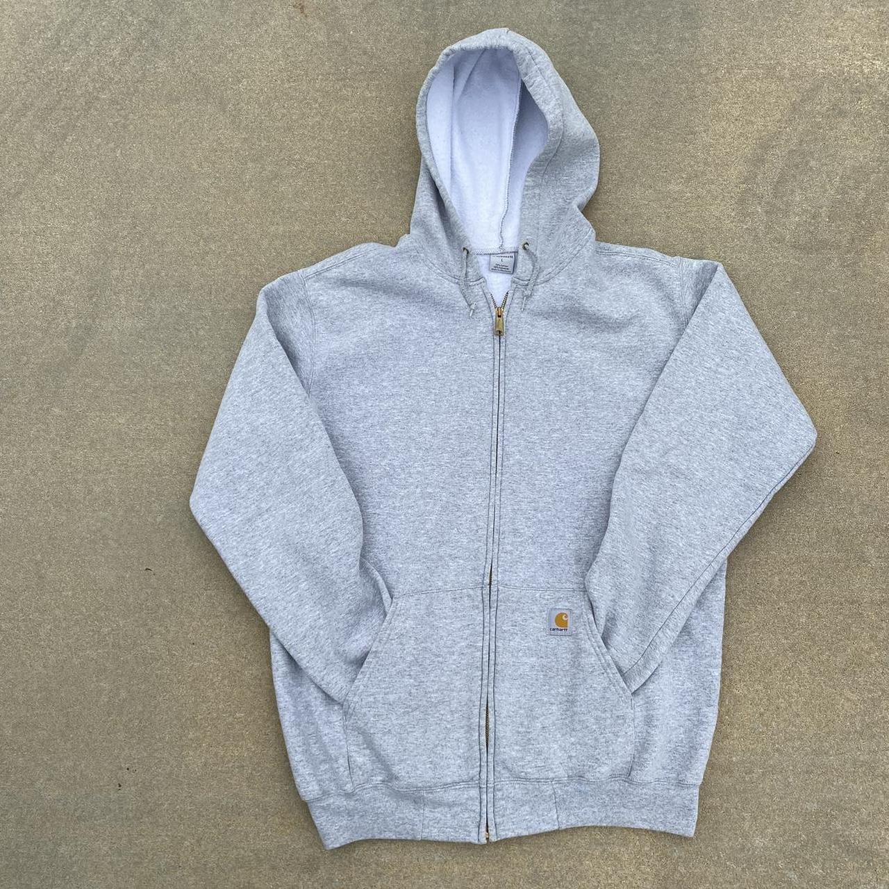 Great Carhartt zip-up nice and cozy for the winter... - Depop