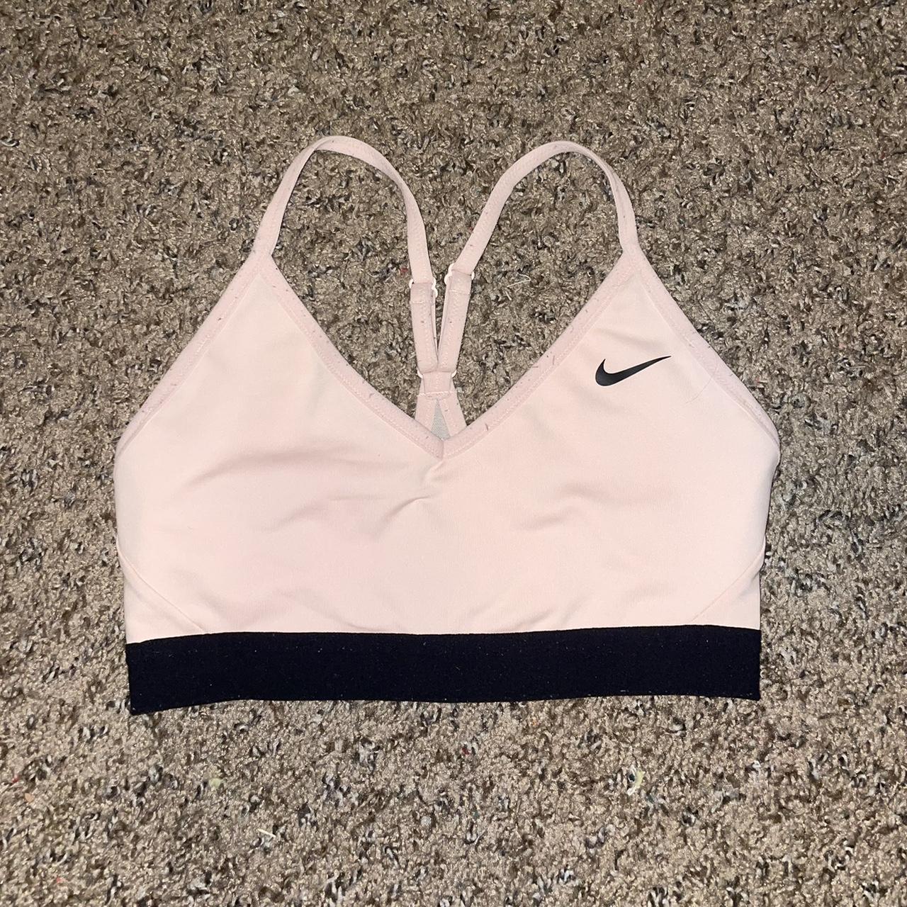 Nike pink sports bra - Depop