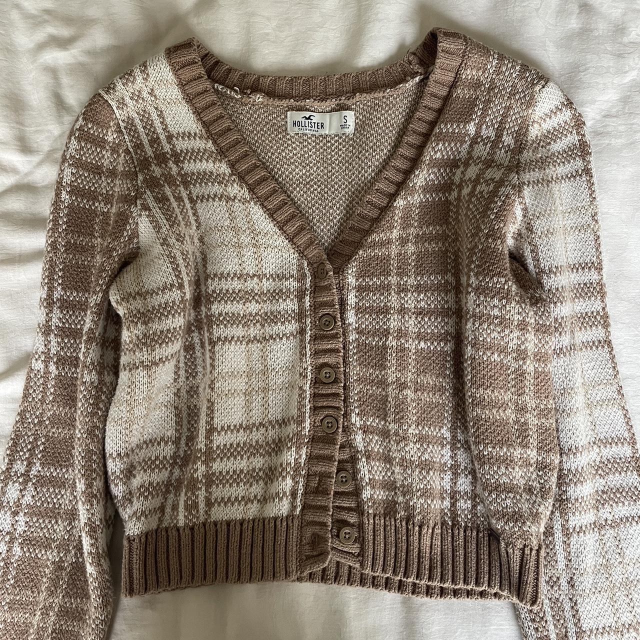 Hollister cropped outlet cardigan