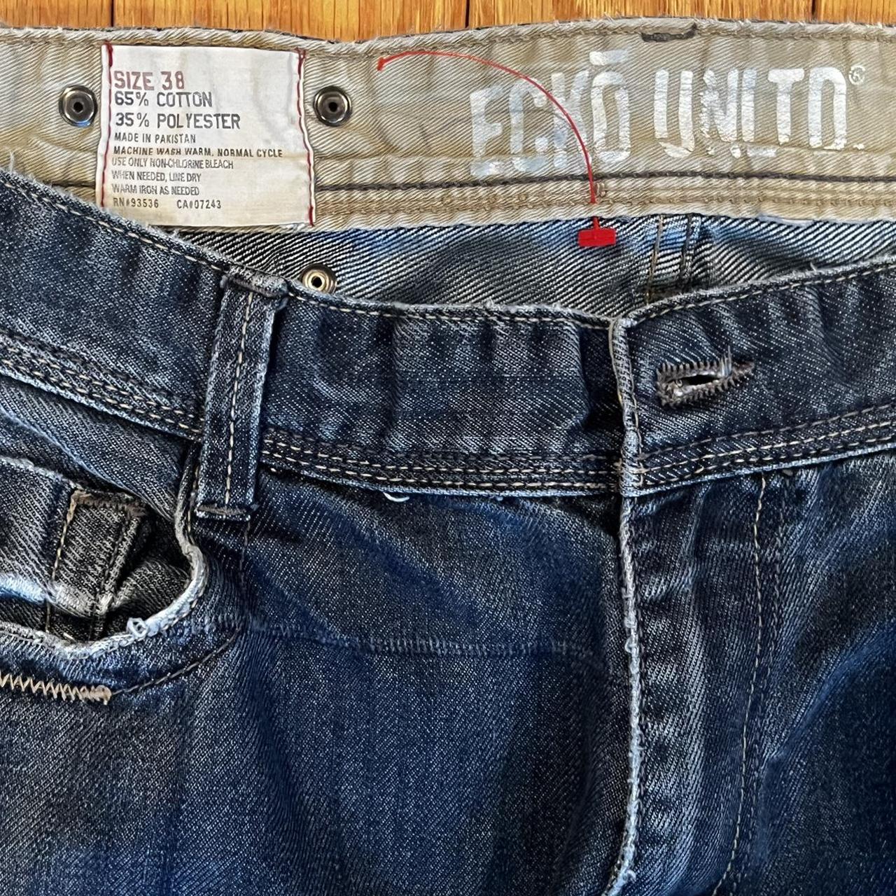 2000s Ecko Unltd Baggy Jeans 38x30 No flaws Send... - Depop