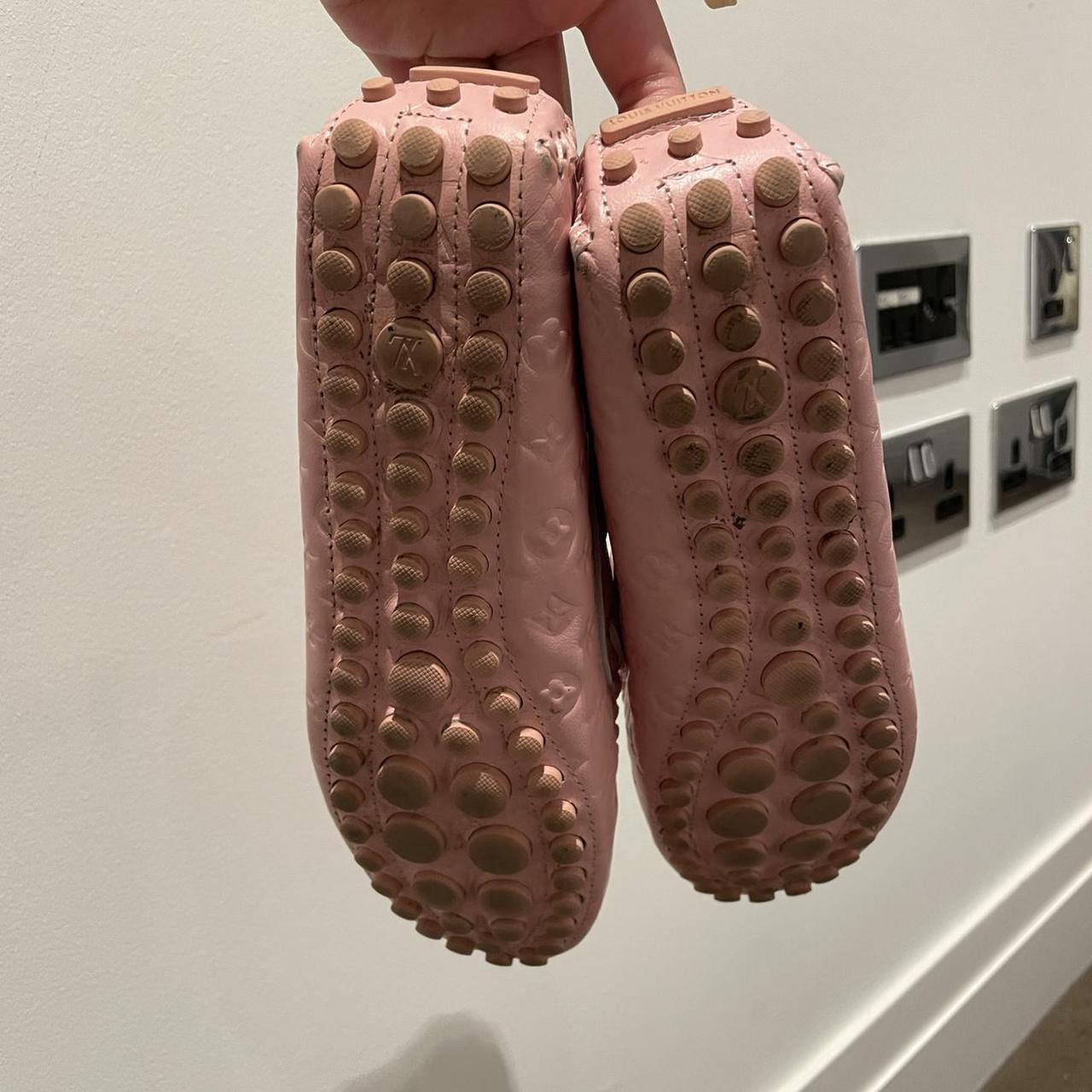 cerise pink loafers