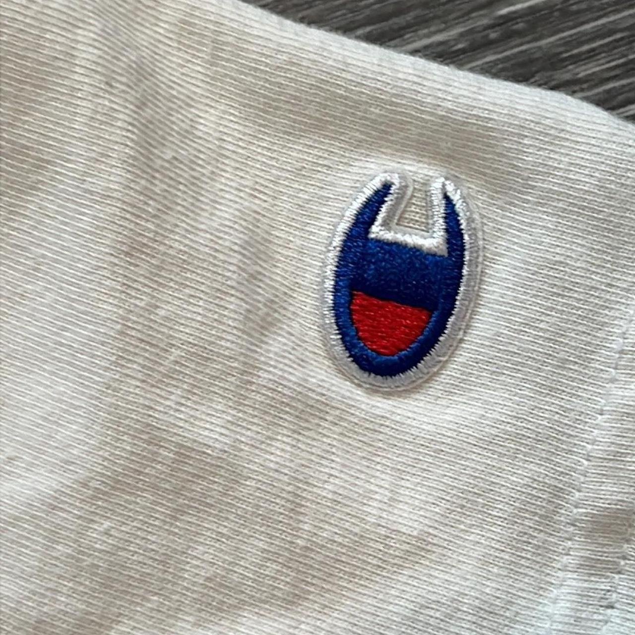 Champion shirt original vs fake deals