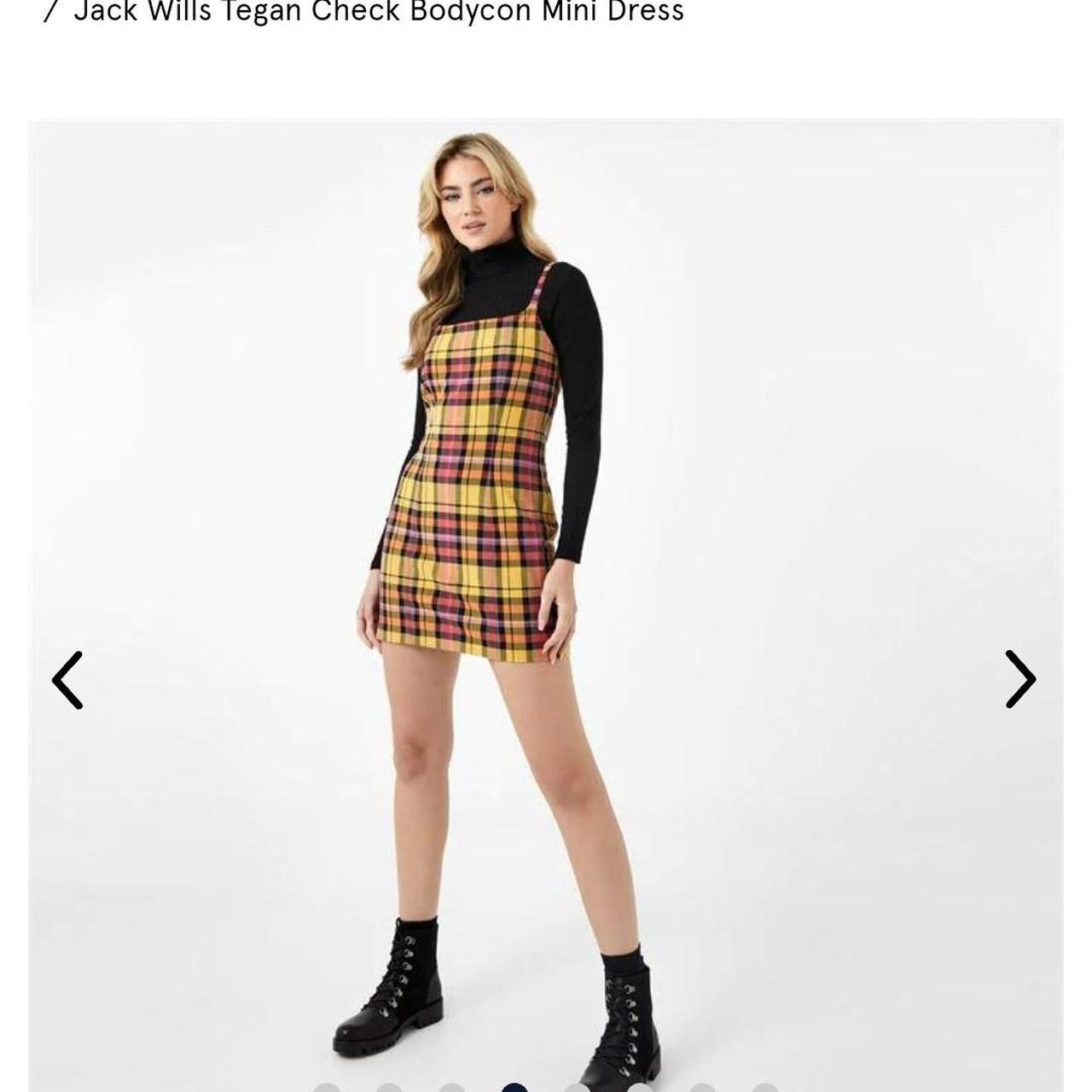 Jack wills yellow dress best sale