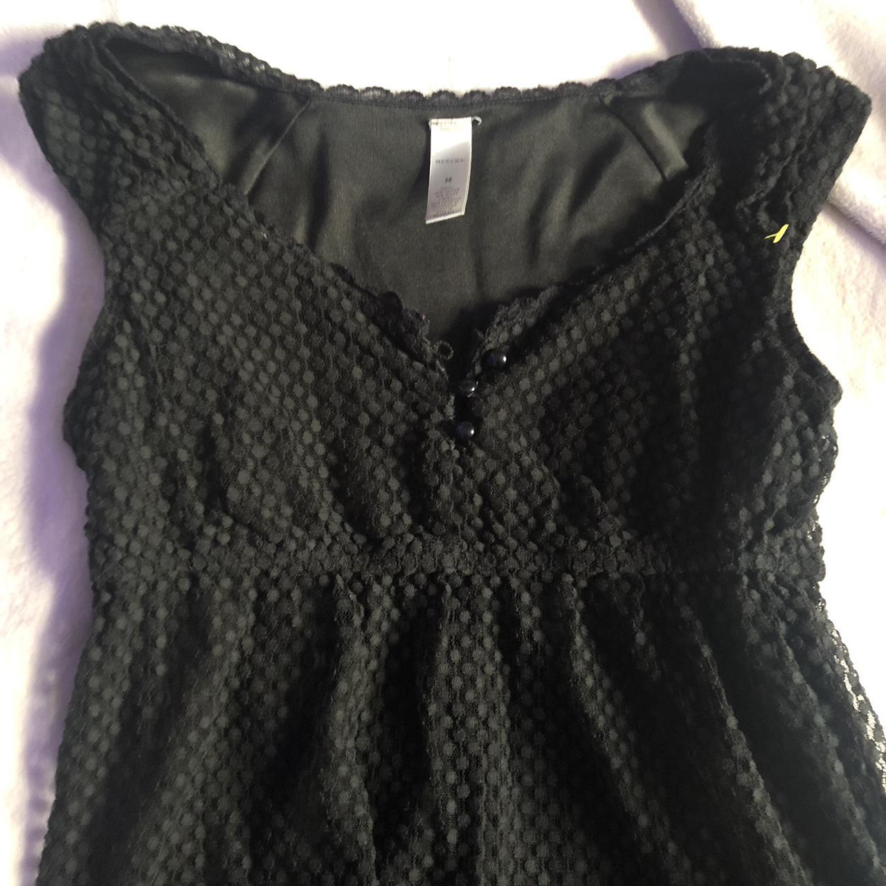 Merona Women's Black Shirt | Depop