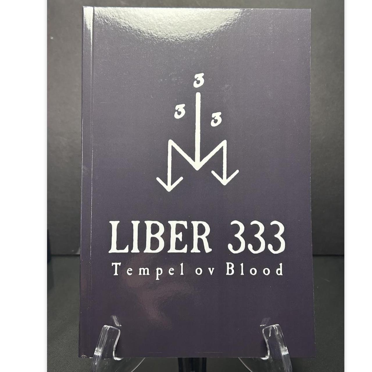 Liber 333 - Tempel ov Blood Brand New / Unread... - Depop
