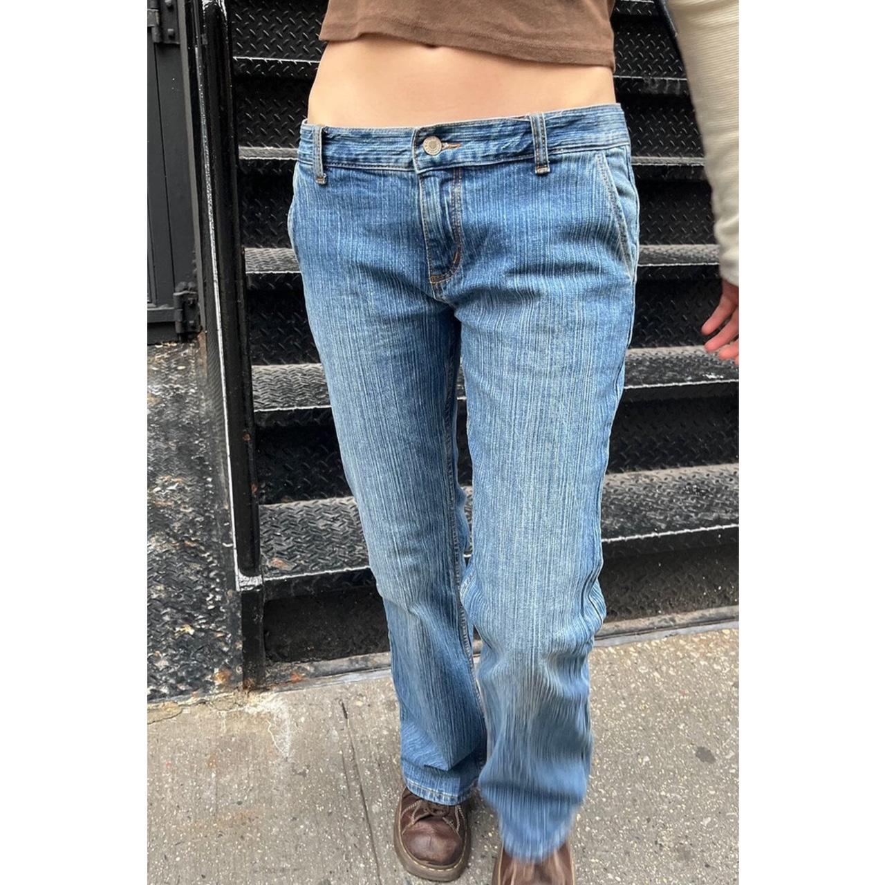 Brandy Melville Women's Blue Jeans Depop