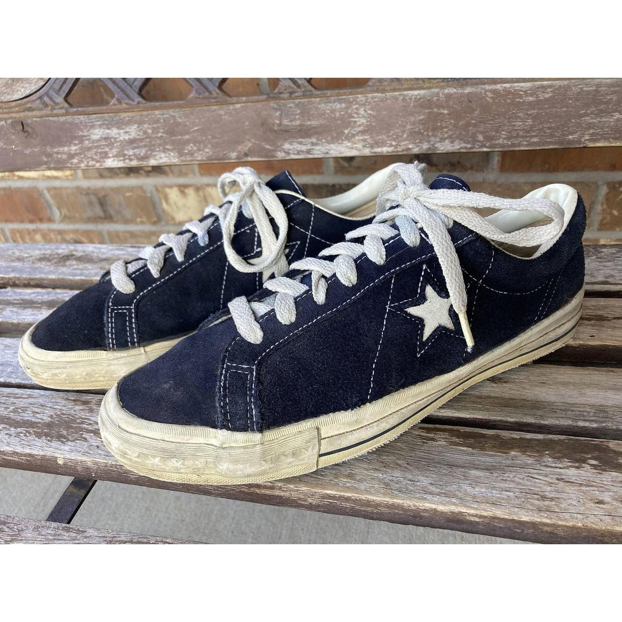 90s vintage converse ONE STAR SUEDE USAアメリカ製米製checke