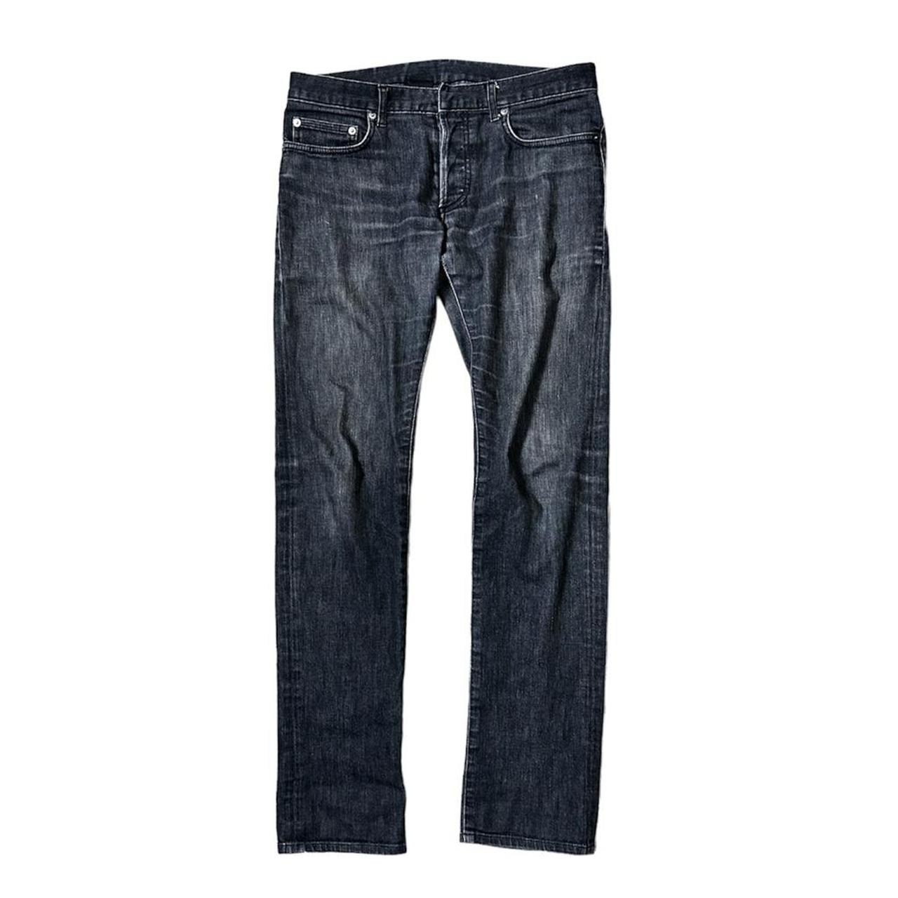 Dior Hedi Slimane Grey Wash Jeans Size: 30 Runs... - Depop