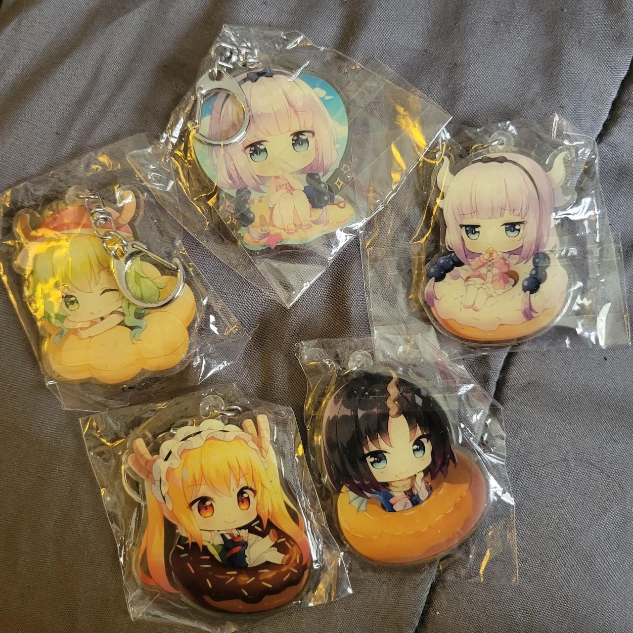 Miss Kobayashi's Dragon Maid keychains Tohru Kanna... Depop