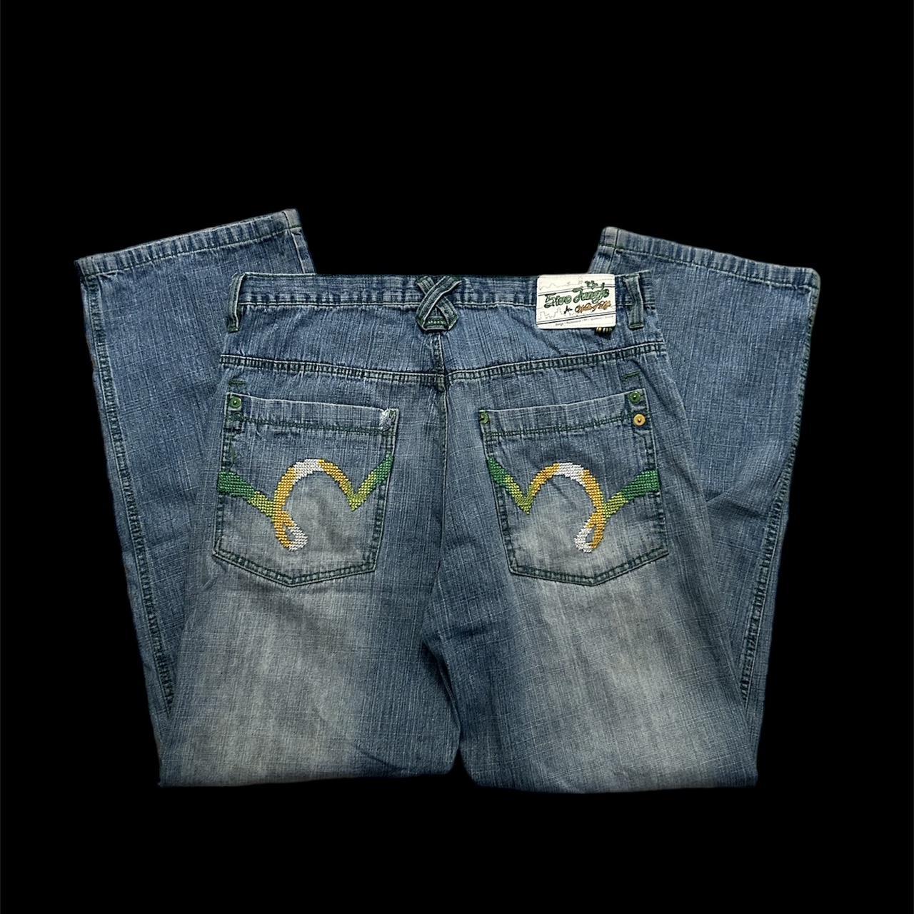 Crazy hard baggy jeans ️underrated brand with crazy... - Depop