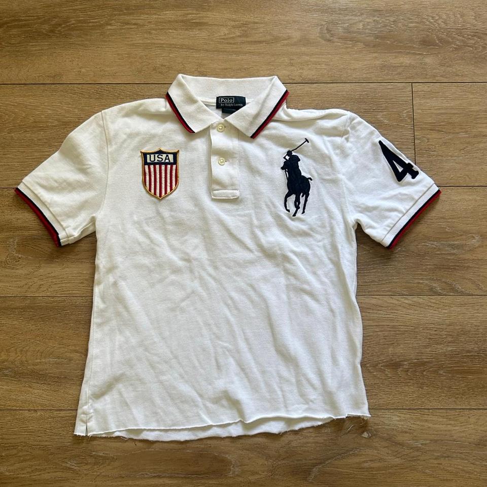 Polo Ralph Lauren ポロシャツ USA チーフキーフ風 M Chief keef-polo - Depop