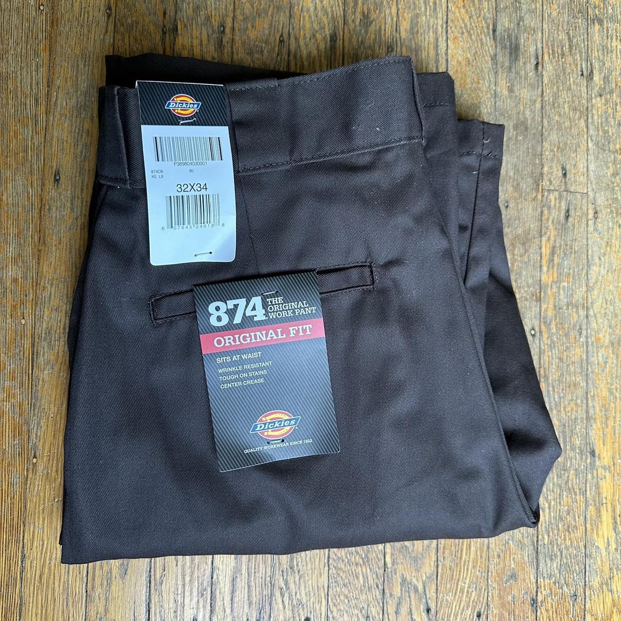 Dickies Men's Brown Trousers | Depop