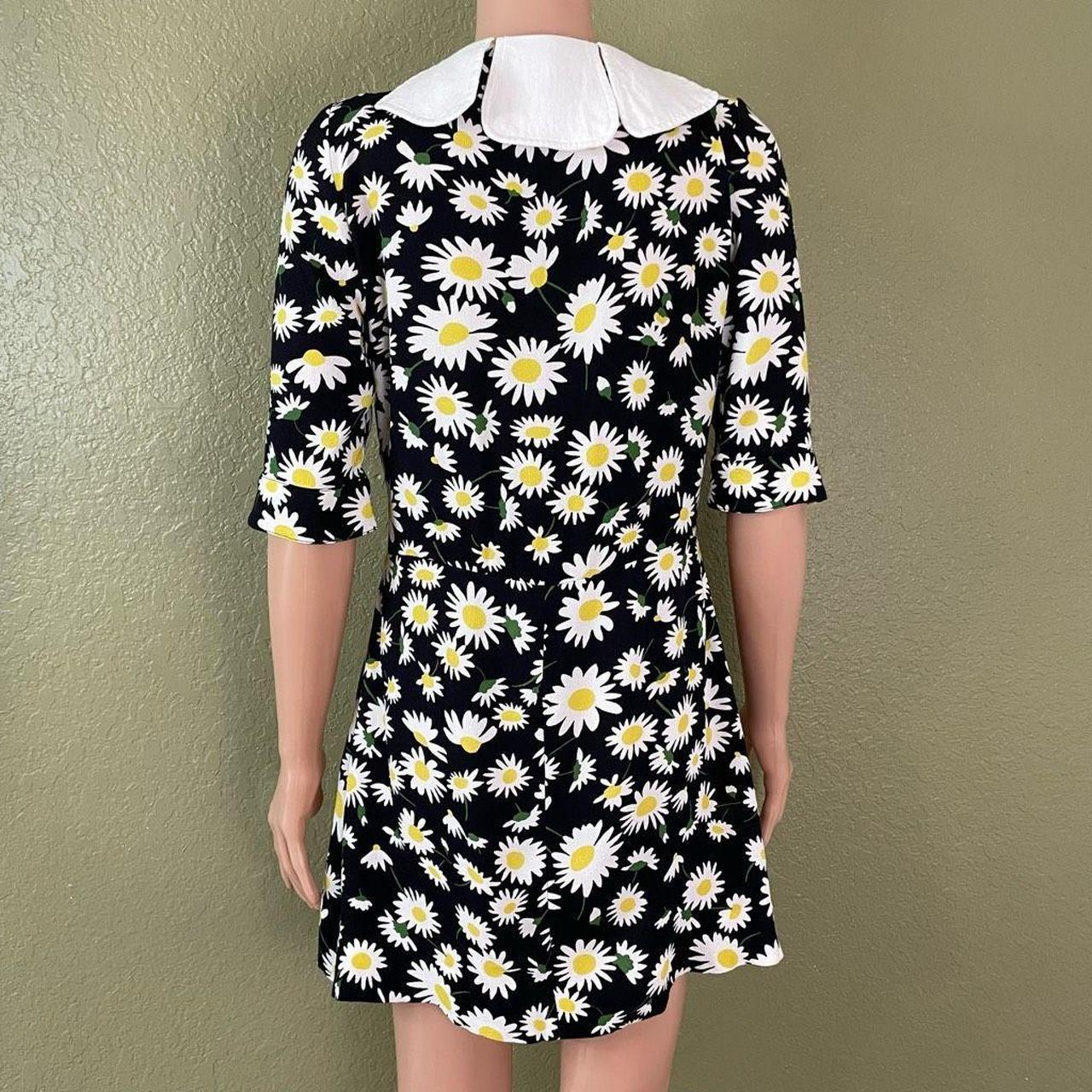 Authentic Yves Saint paris Laurent mini Dress 2021ss daisy