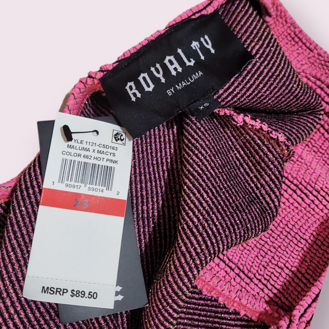 XS NWT Royalty by Maluma Textured Hot Pink Body Depop