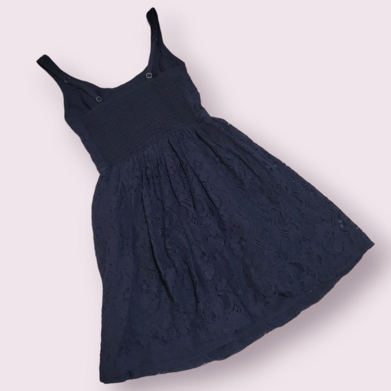 Hollister navy 2024 lace dress