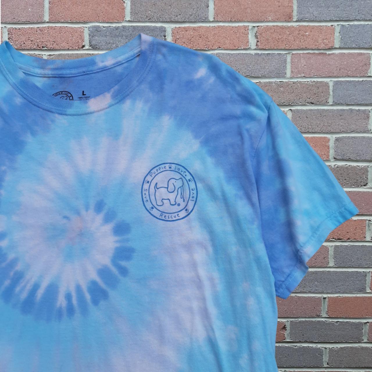puppie love tie dye shirt