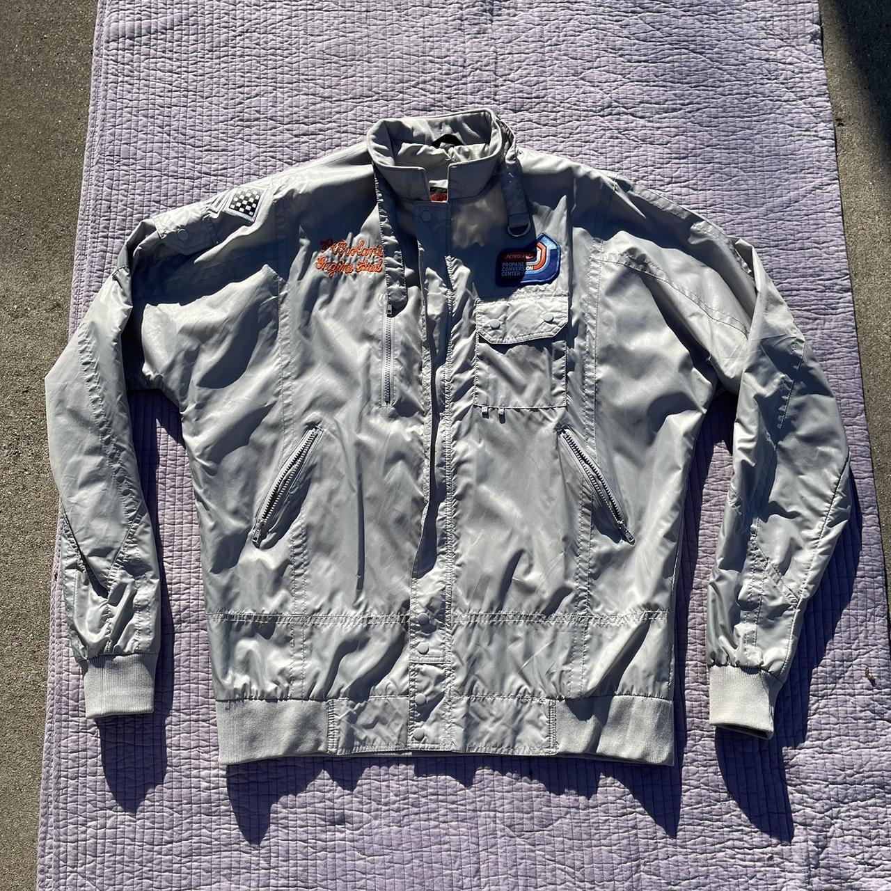 Nylon sale racing jacket