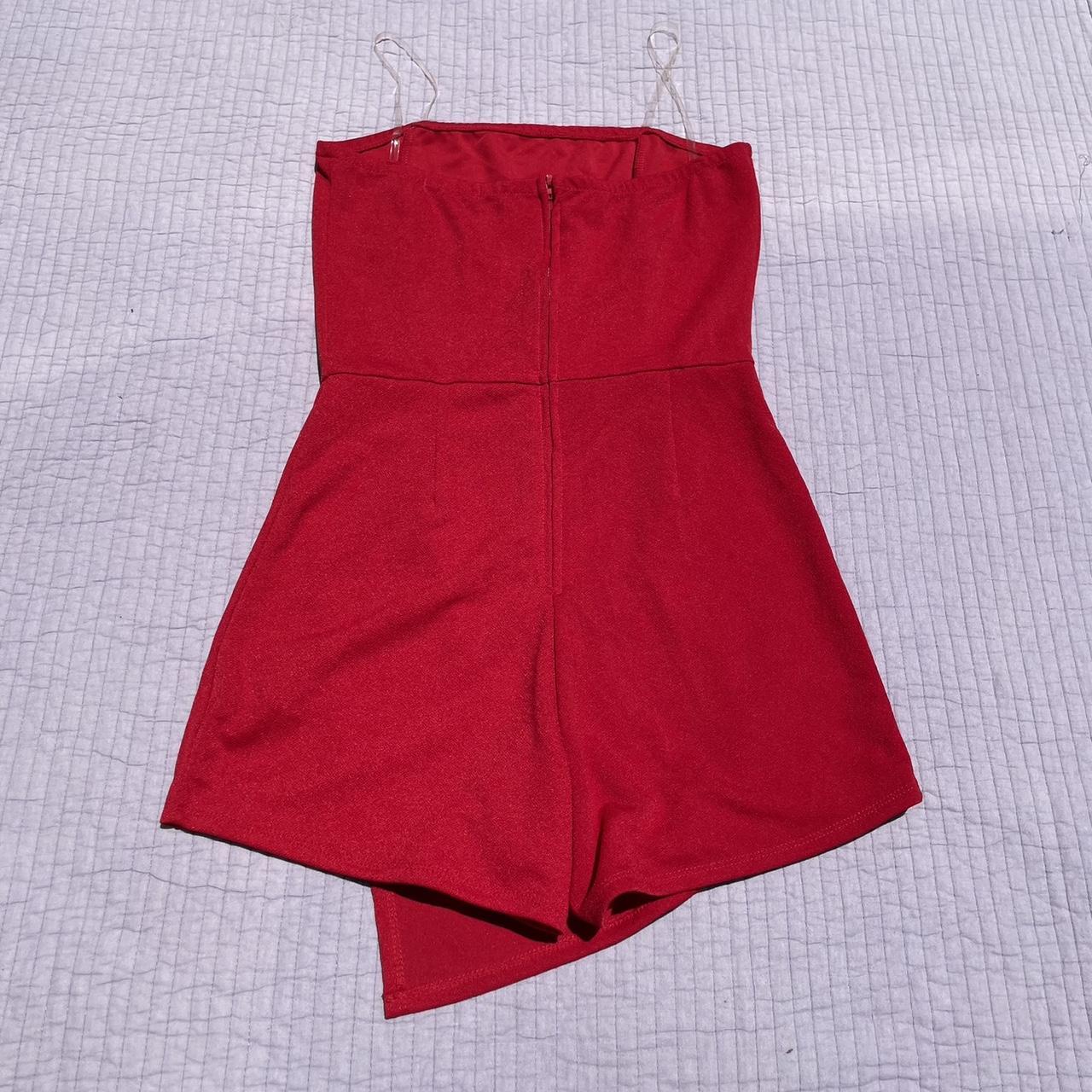 Charlotte russe red romper online