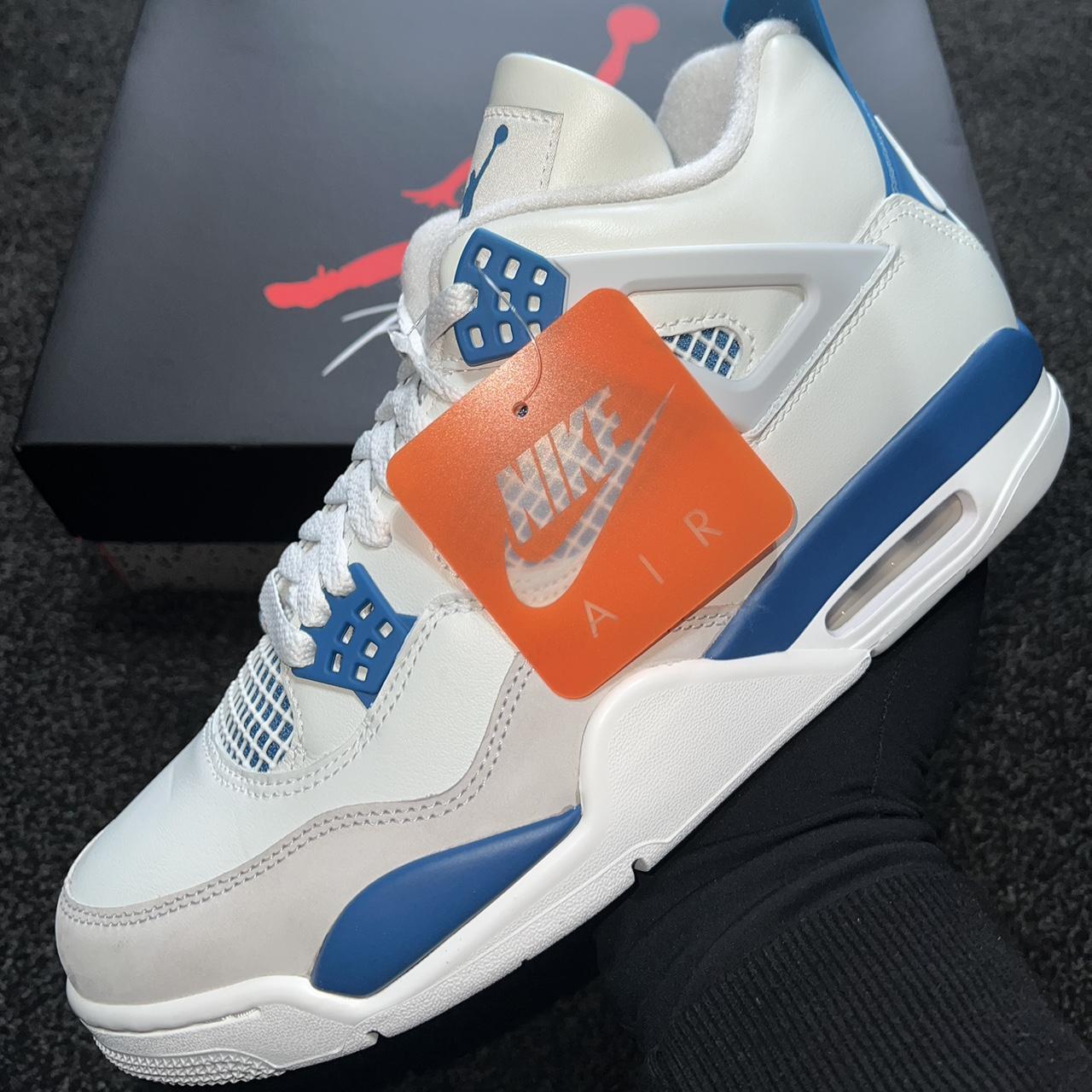 Nike Air Jordan 4 Industrial Blue 📘 - 📐 Size | Depop