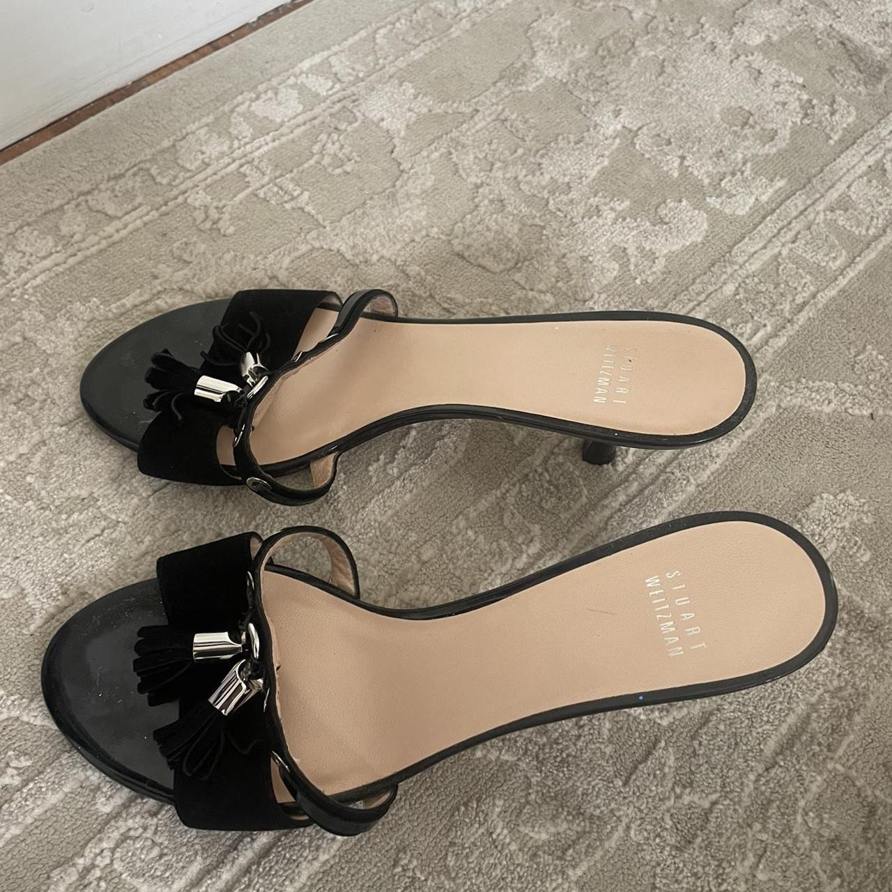 Stuart Weitzman kitten heels Sandal heels... - Depop