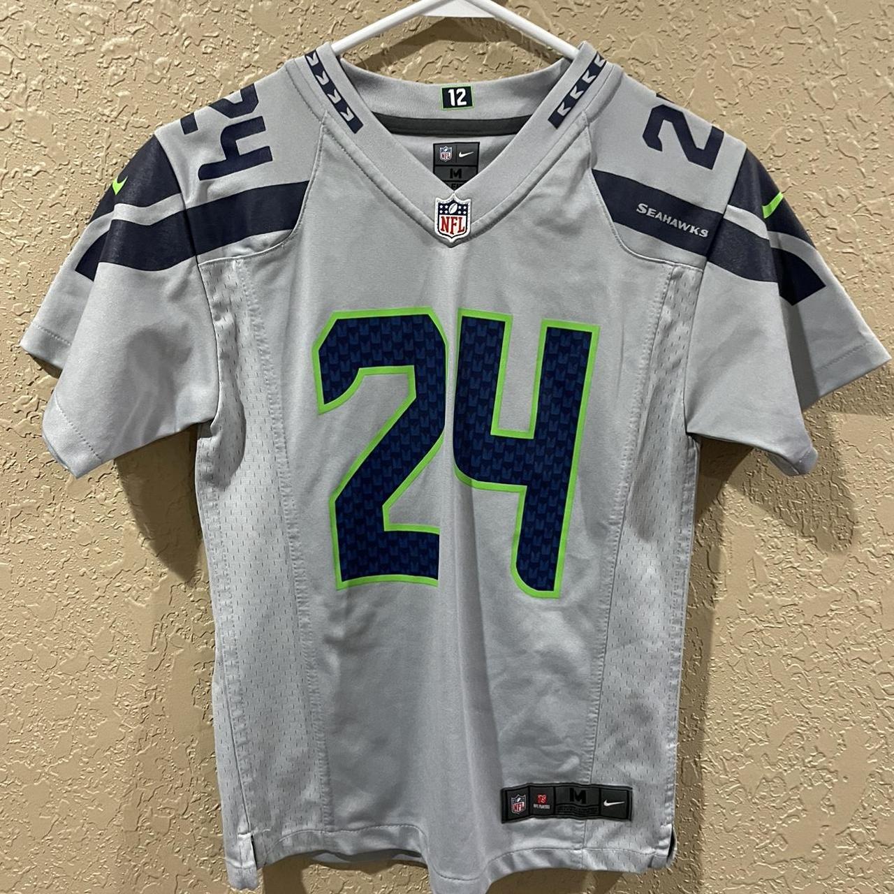 Seattle Seahawks Marshawn Lynch Nike Football Jersey - Depop